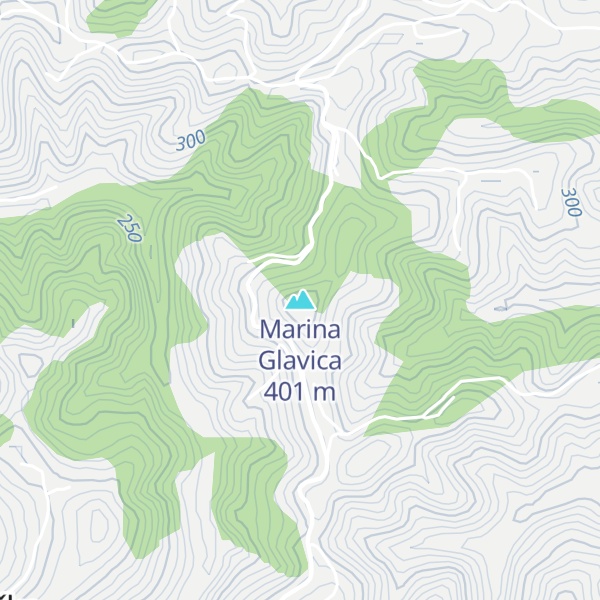 Map of Marina Glavica