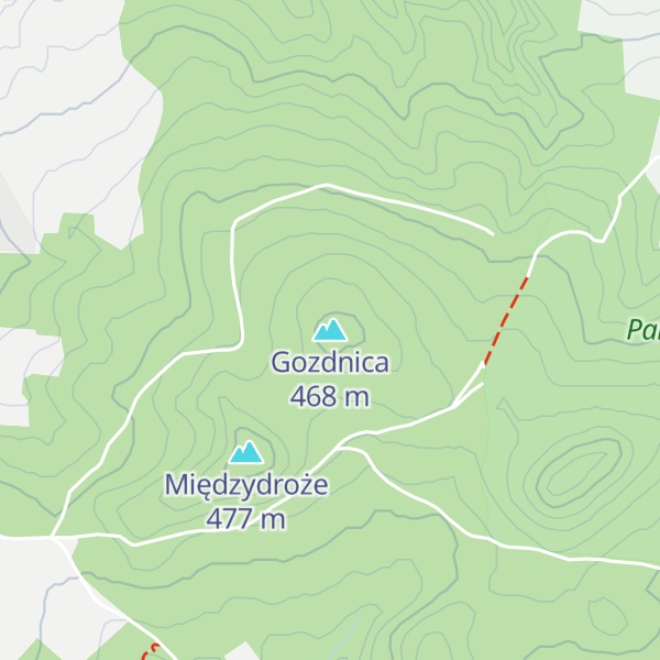 Map of Gozdnica
