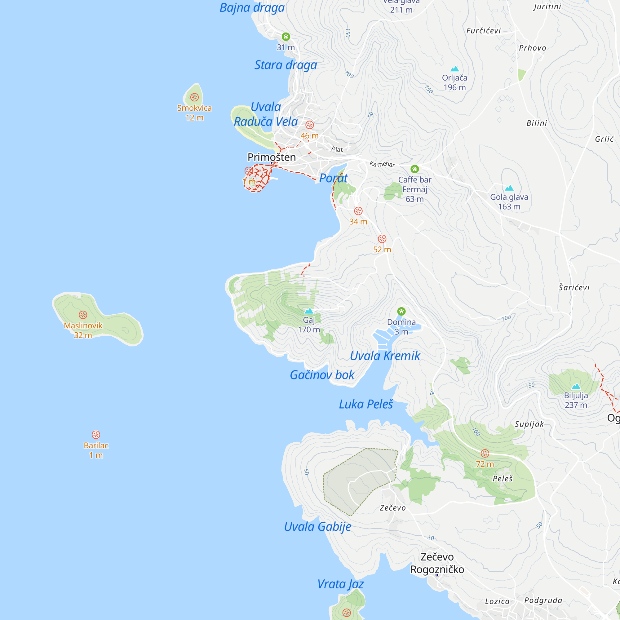 Madona Bar & Shop map