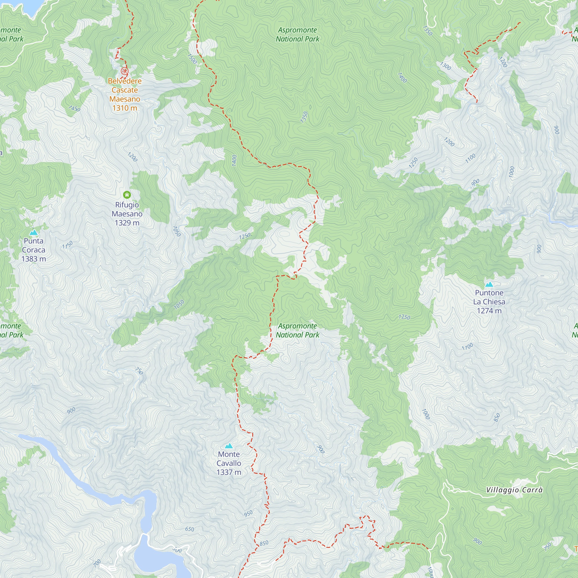 Pesdavoli map