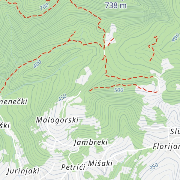 Map of Lovački dom Lovačkog društva „Strahinjčica“ Radoboj