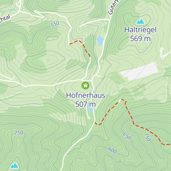Map of Höfnerhaus