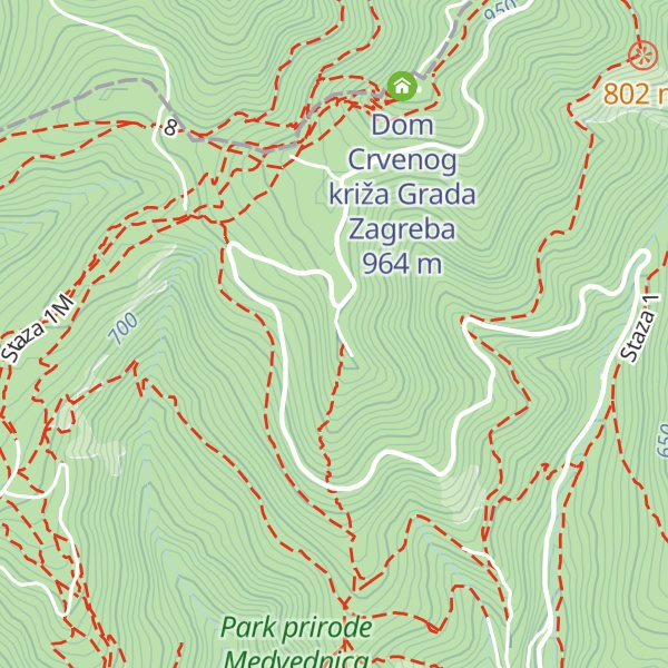Map of Veliki Plazur