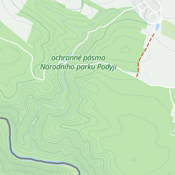 Map of Čerchov