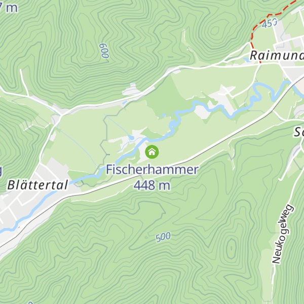 Map of Fischerhammer