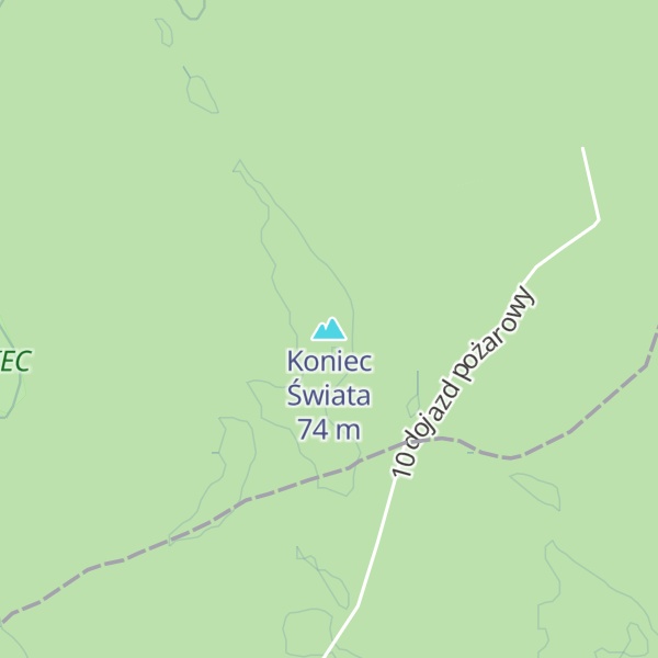 Map of Koniec Świata