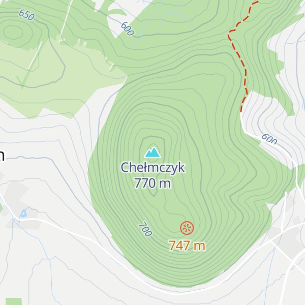 Map of Chełmczyk