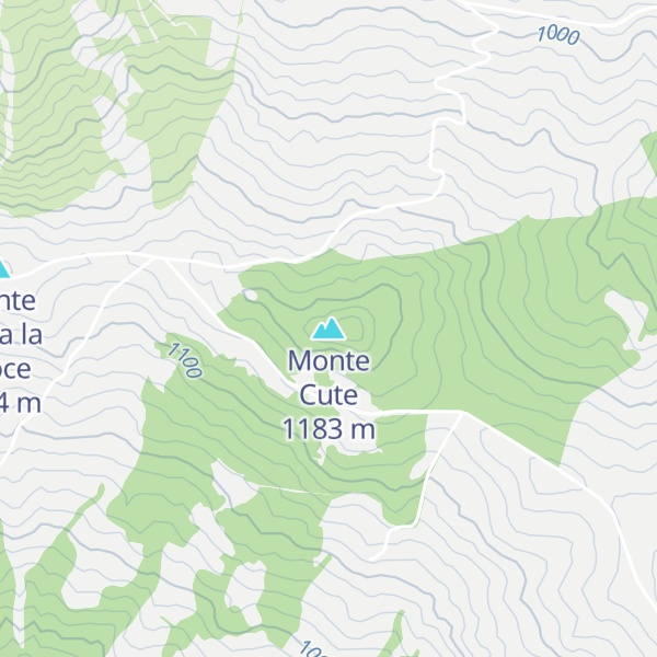 Map of Monte Cute