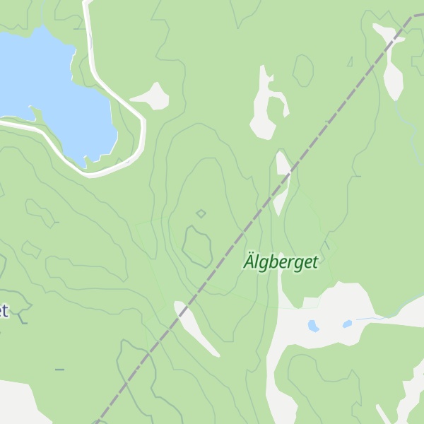 Map of Lilla Älgberget
