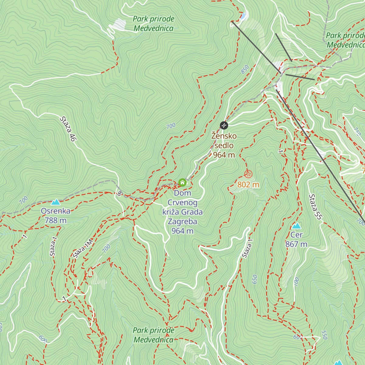 Dom Crvenog križa Grada Zagreba map