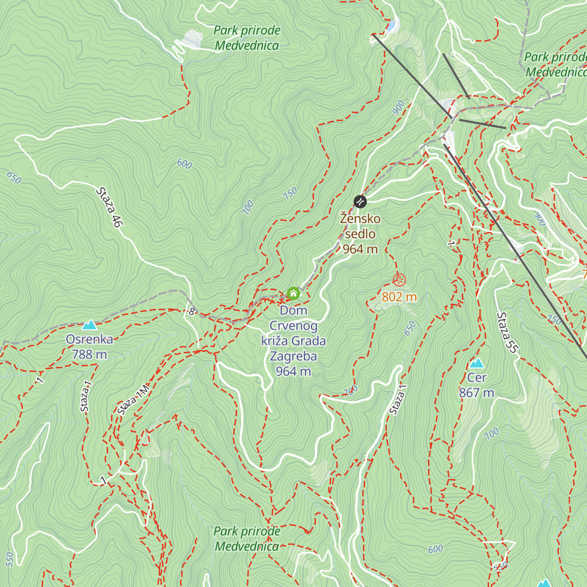 Dom Crvenog križa Grada Zagreba map