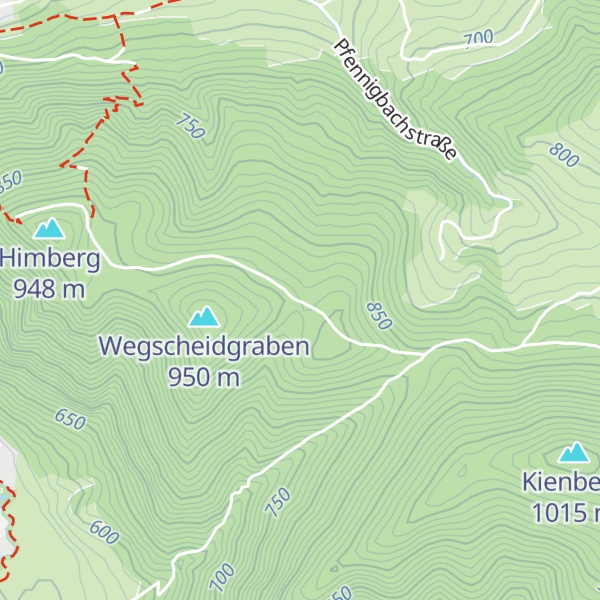 Map of Holzknechthütte