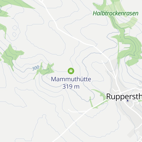 Map of Mammuthütte