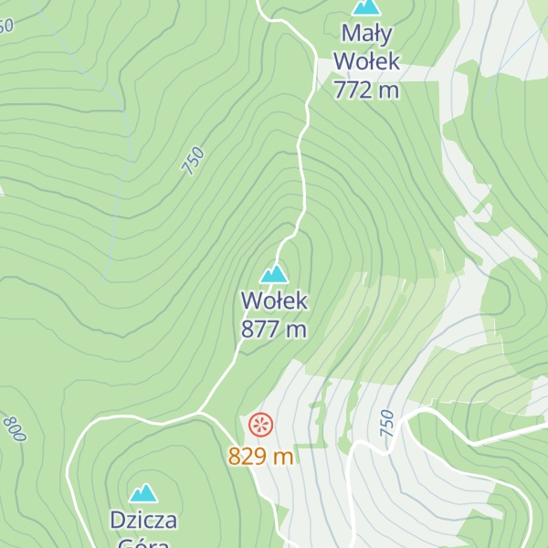 Map of Wołek