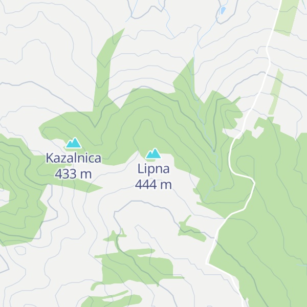 Map of Lipna