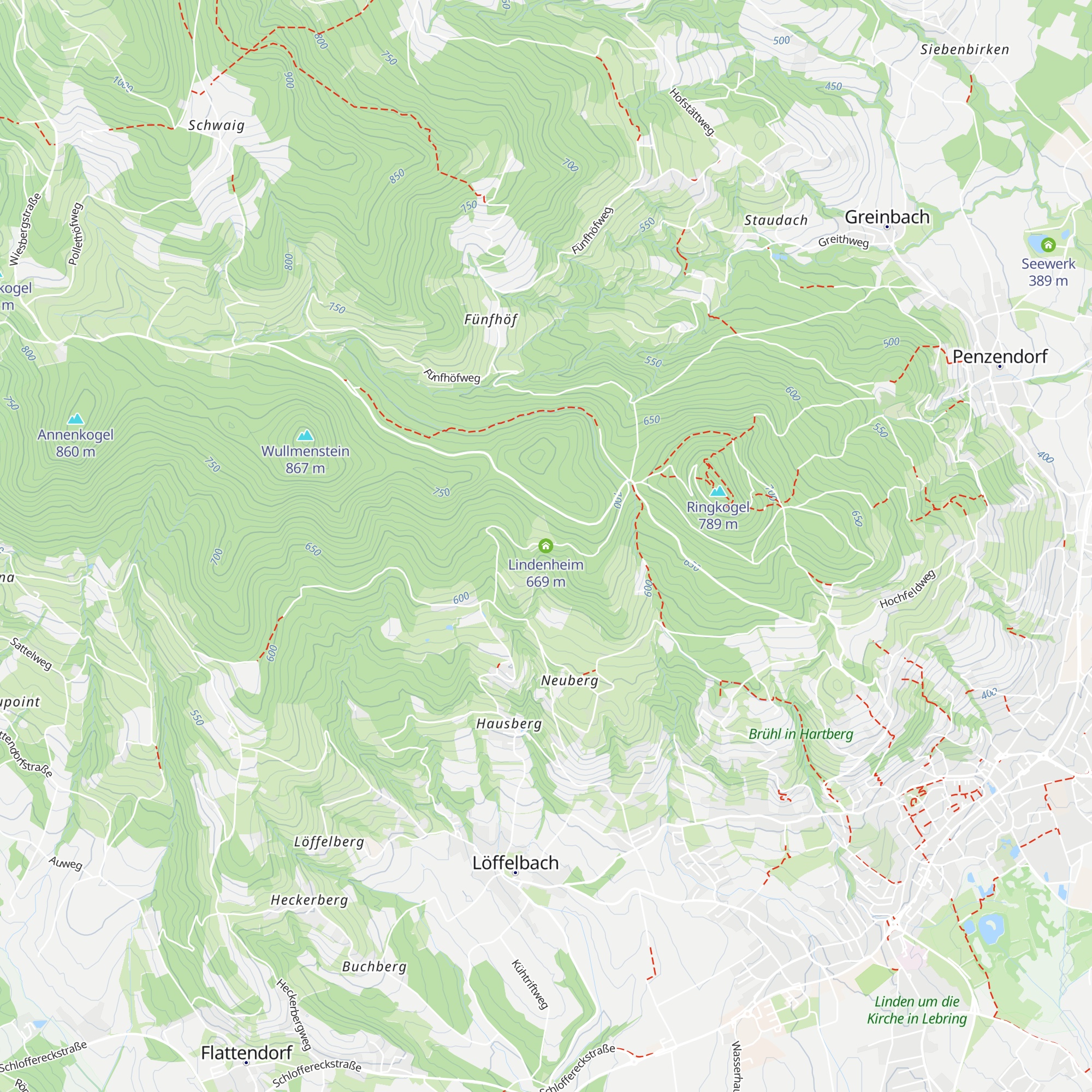 Lindenheim map