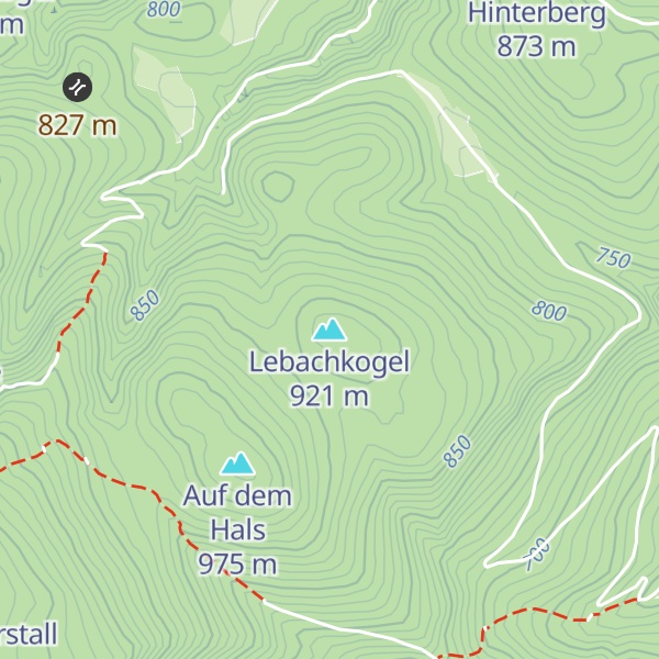 Map of Lebachkogel