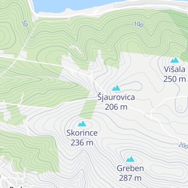 Map of buňa