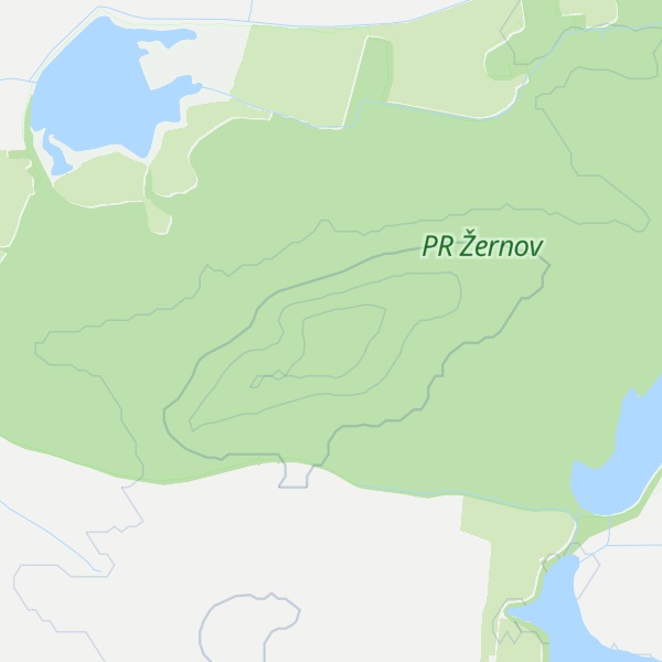 Map of Žernov