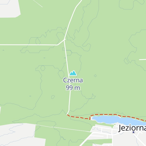 Map of Czerna