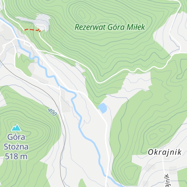 Map of Biały Kamień