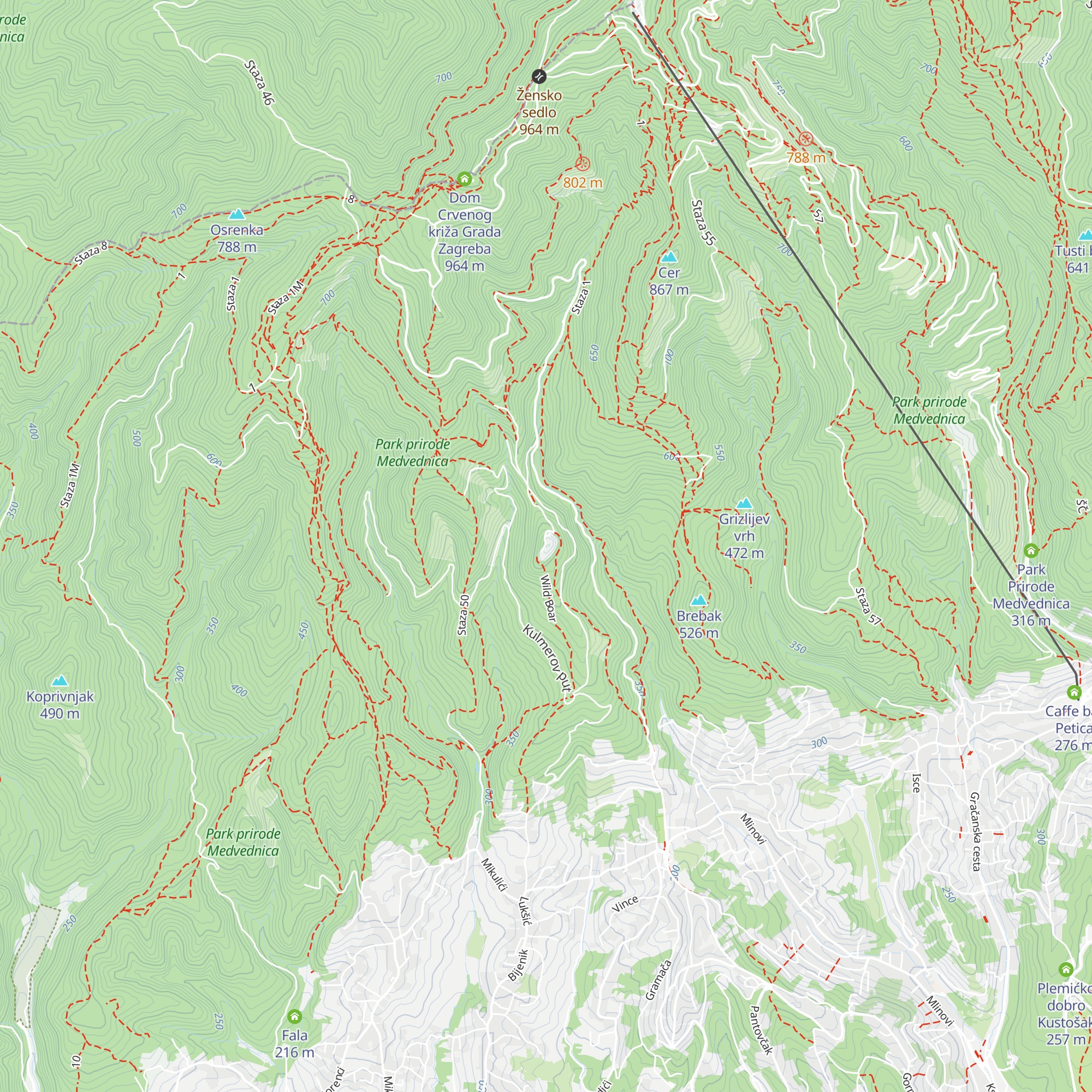 Veliki palas map