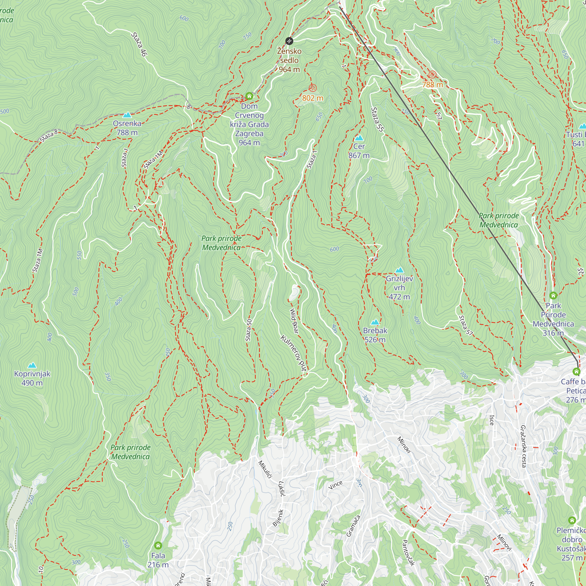 Veliki palas map