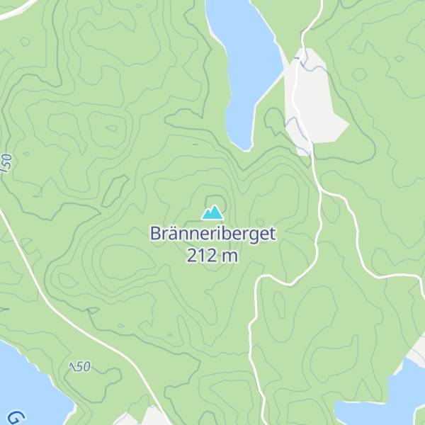 Map of Bränneriberget