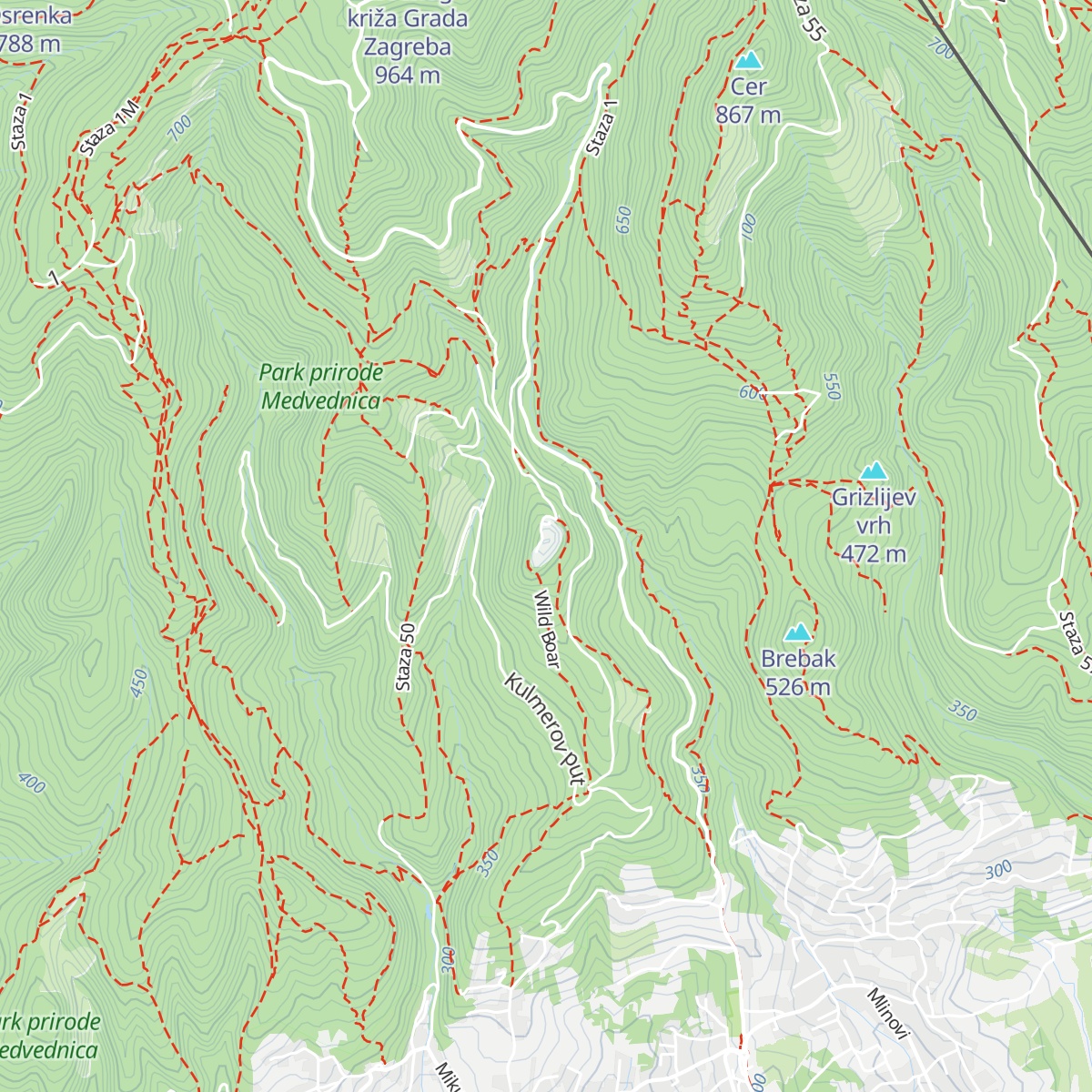 Mali palas map