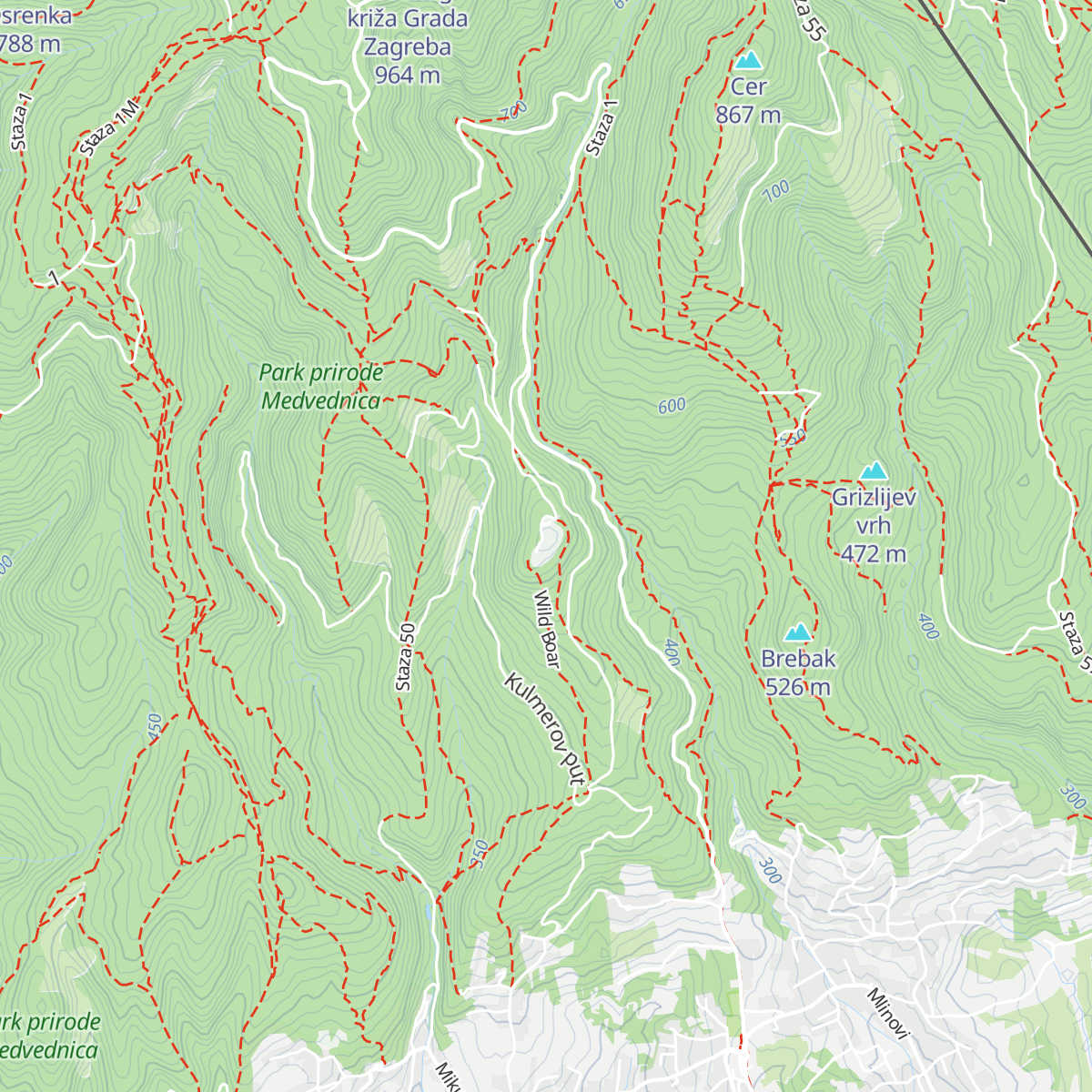 Mali palas map