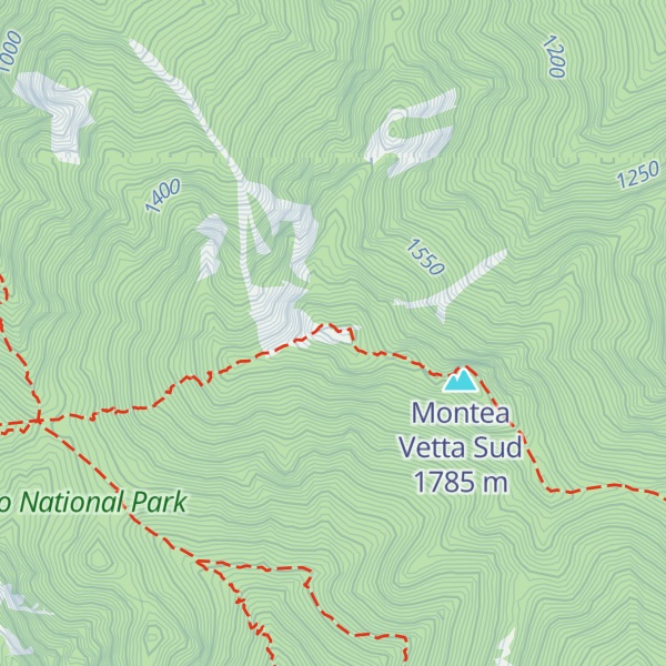 Map of Montea