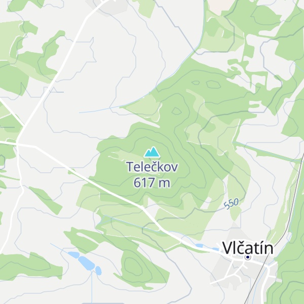 Map of Telečkov