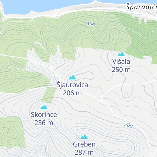 Map of buňa