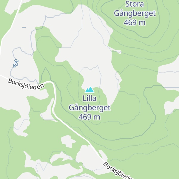 Map of Lilla Gångberget