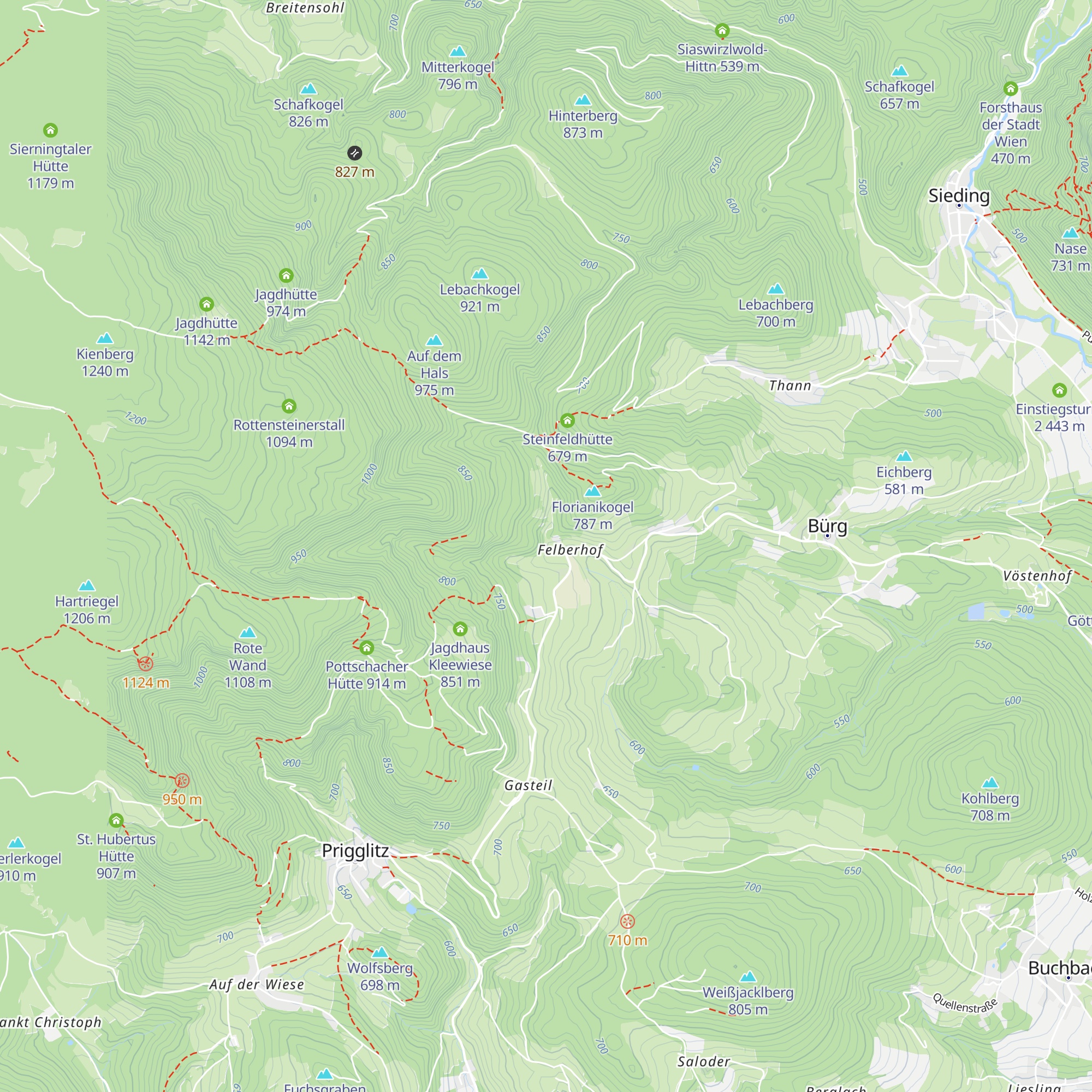 Forhaus der Stadt Wien map
