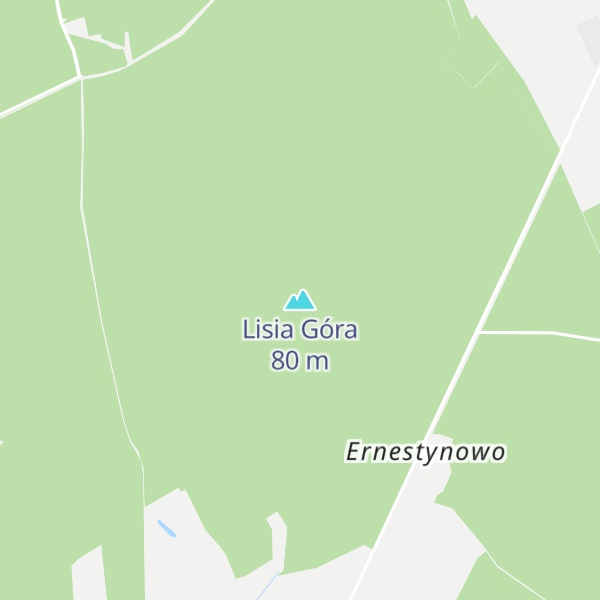 Map of Lisia Góra