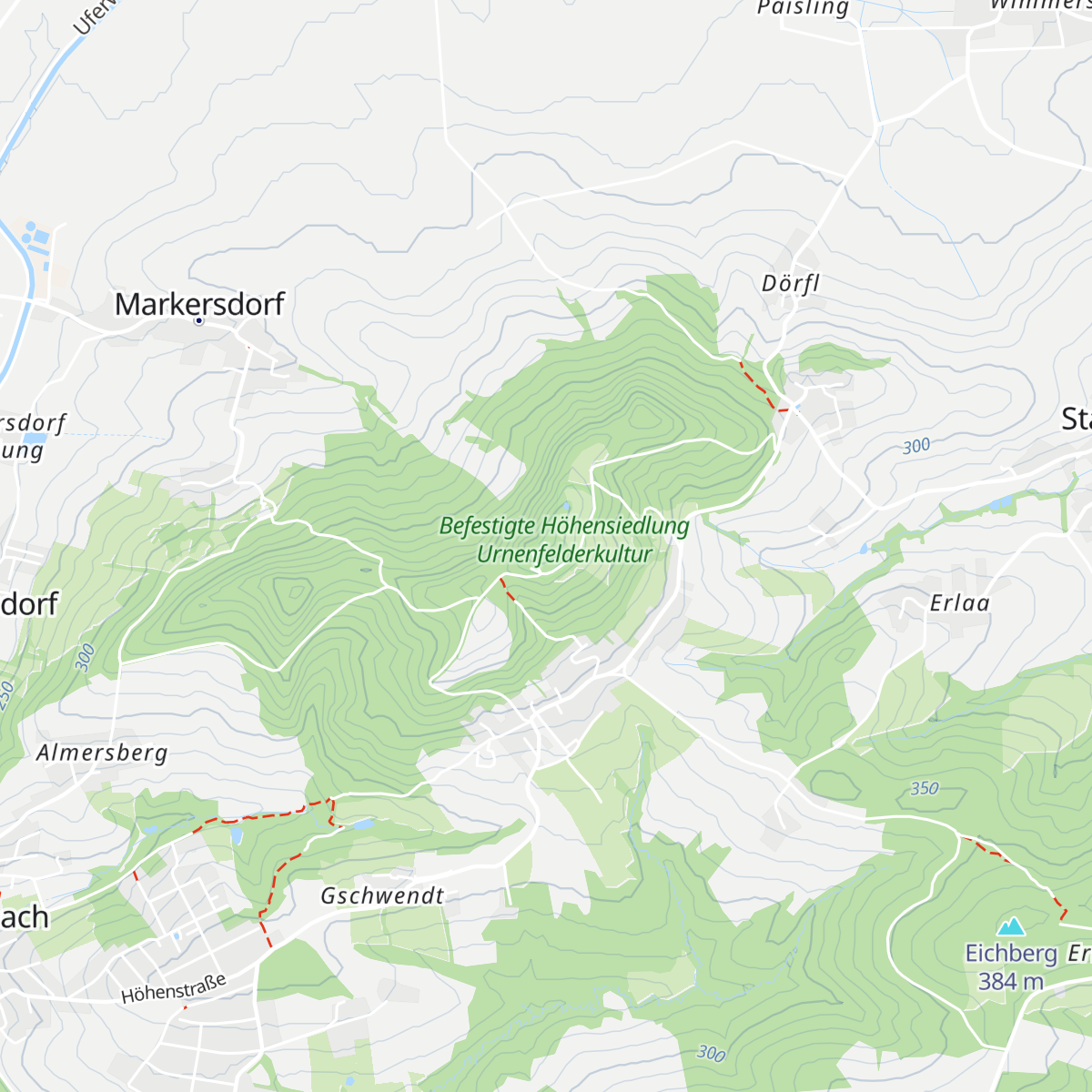 Schutzhaus am Buchberg map