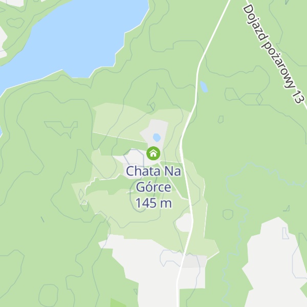 Map of Chata Na Górce