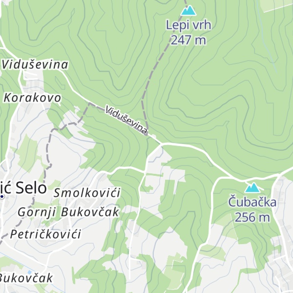 Map of Režidovka