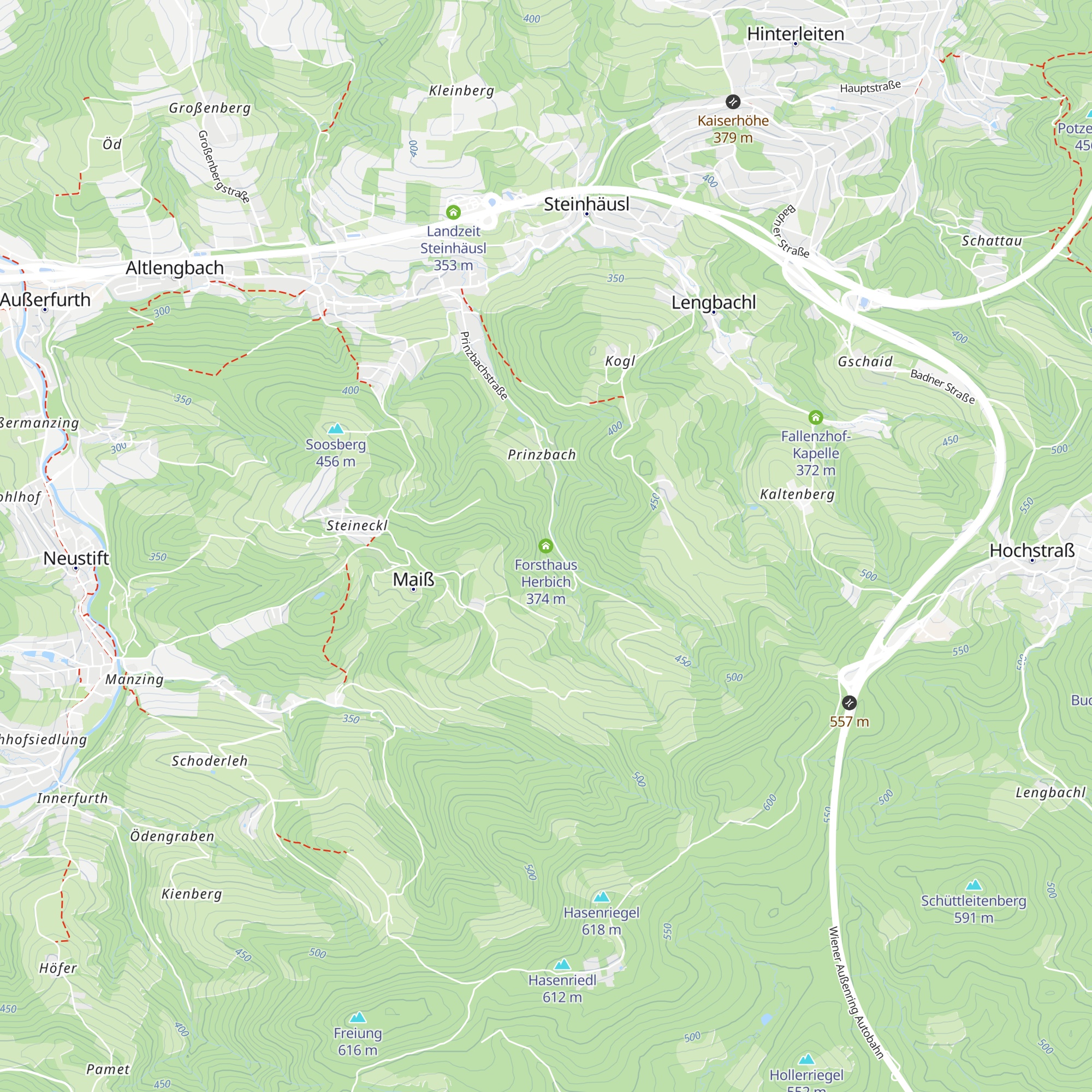 Forsthaus Herbich map