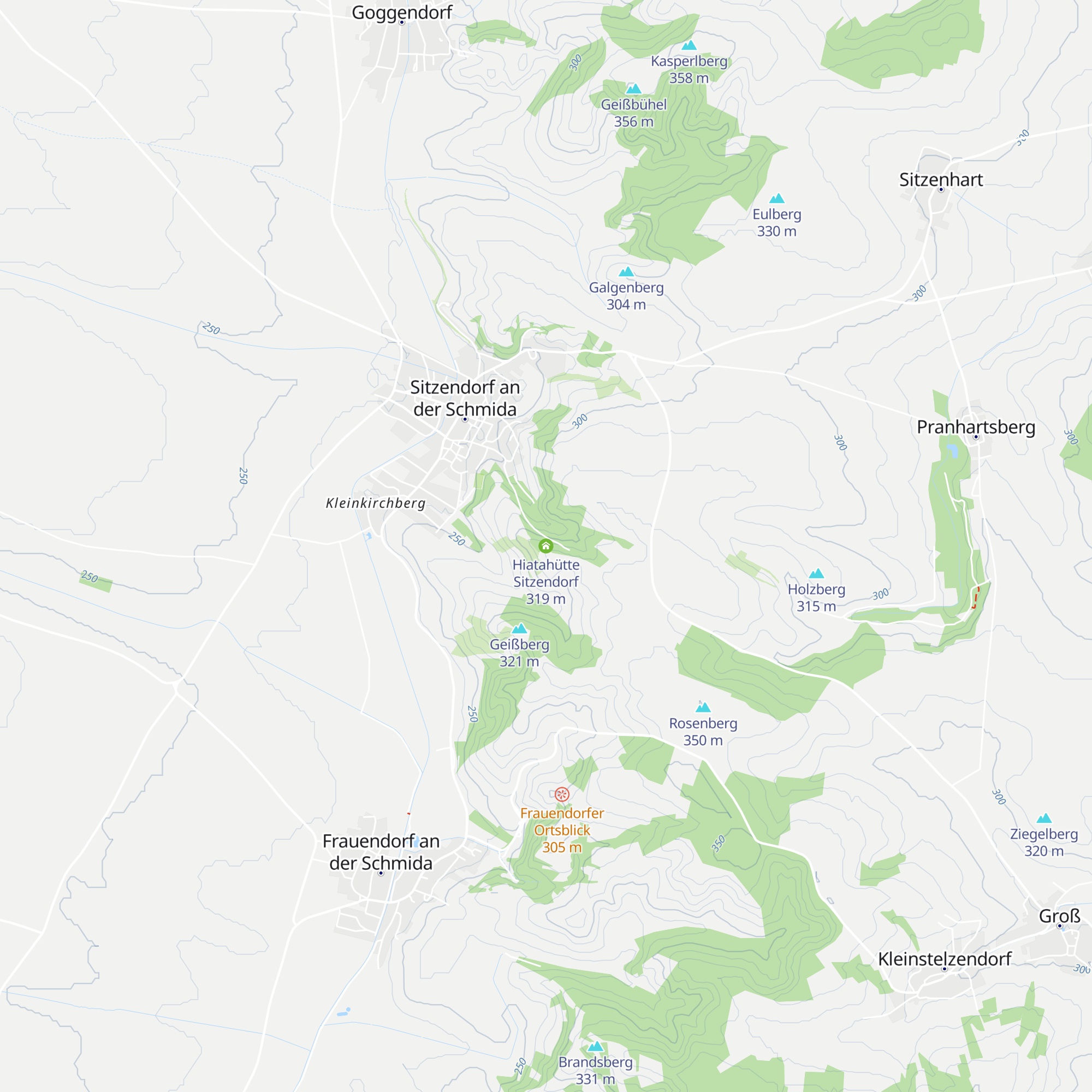 Hiatahütte Sitzendorf map