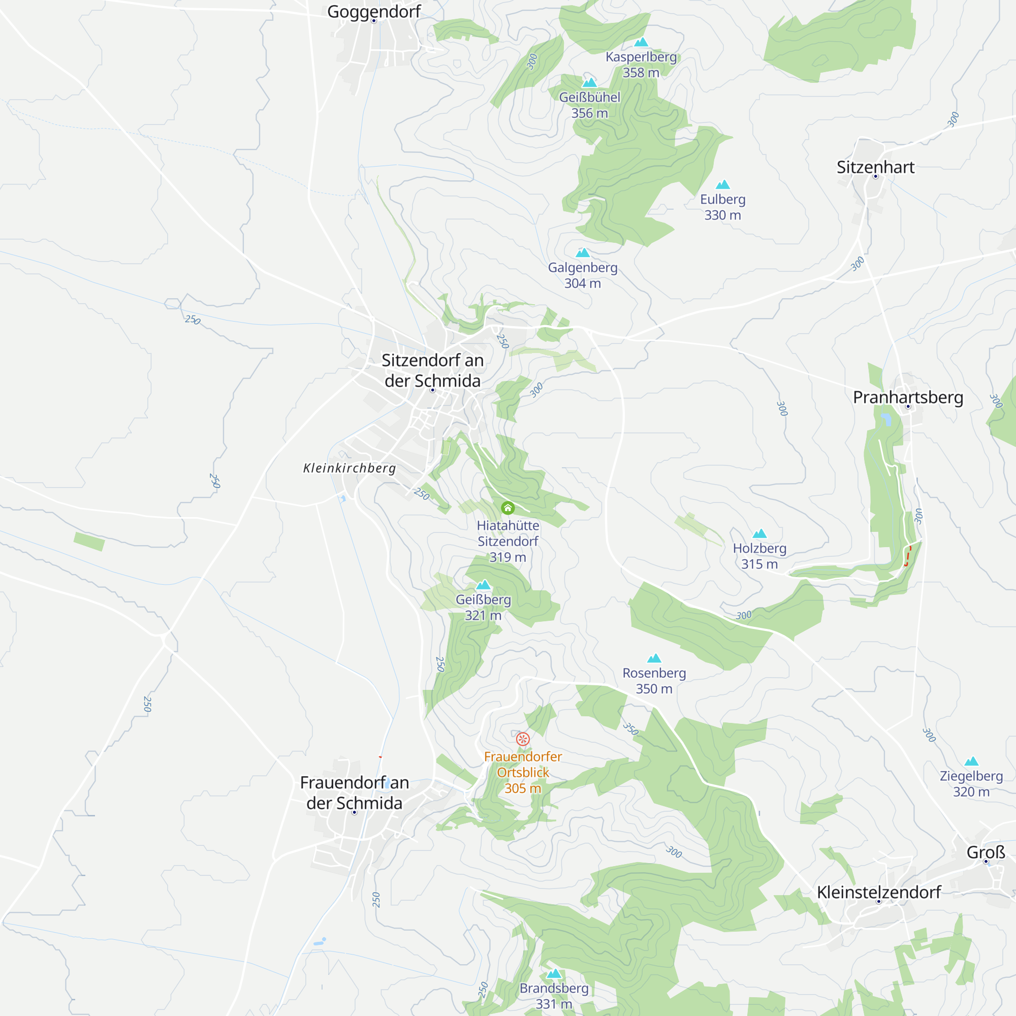 Hiatahütte Sitzendorf map