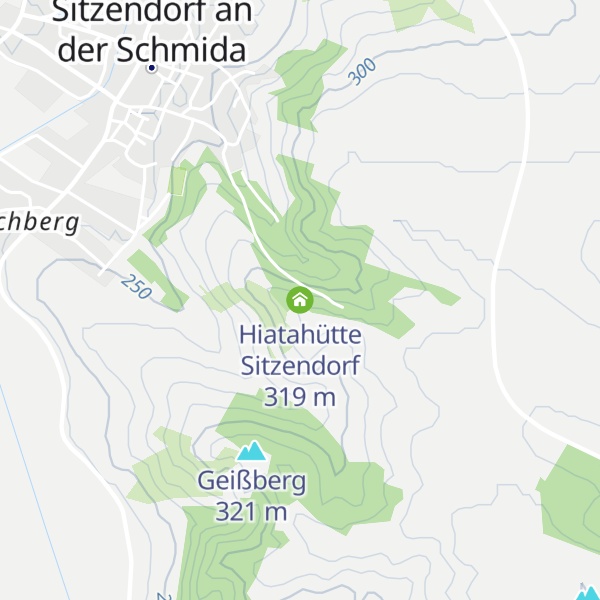 Map of Hiatahütte Sitzendorf