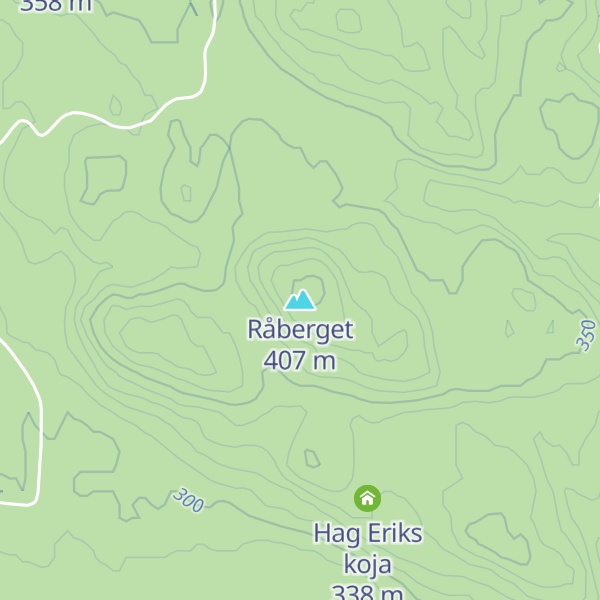 Map of Råberget