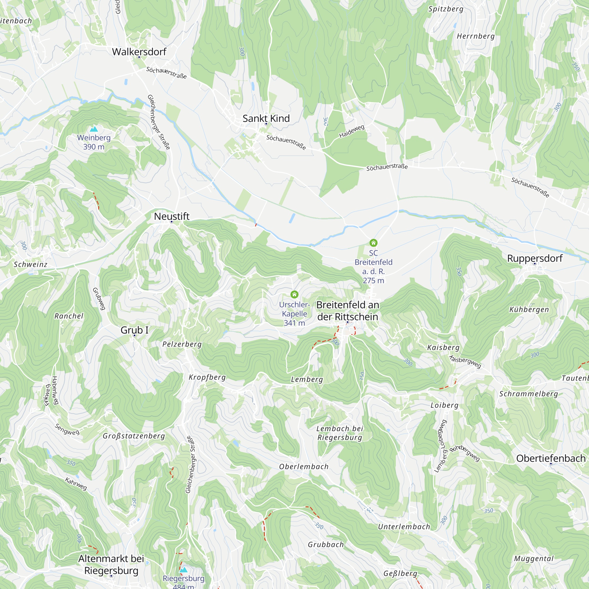 Urschler-Kapelle map