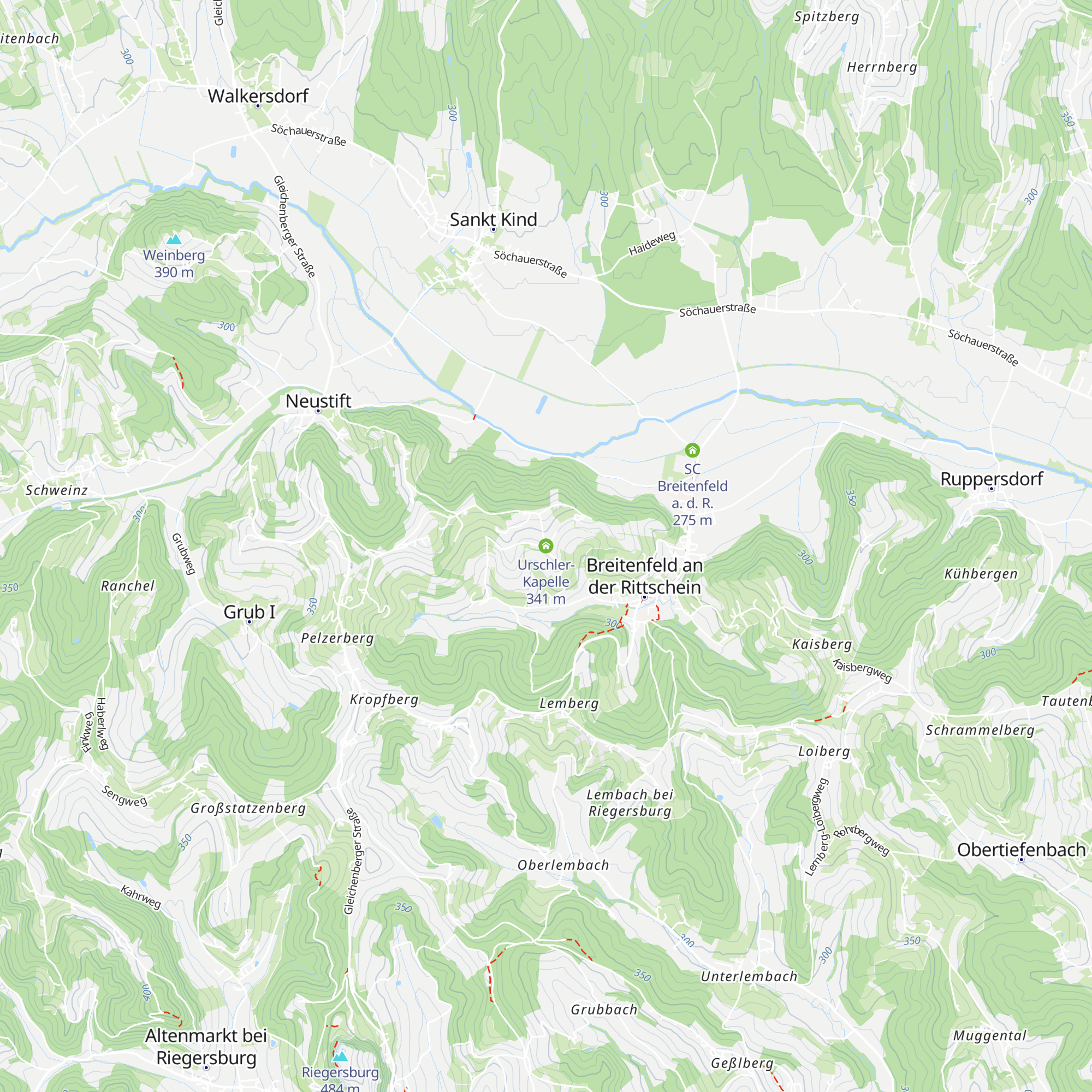 Urschler-Kapelle map