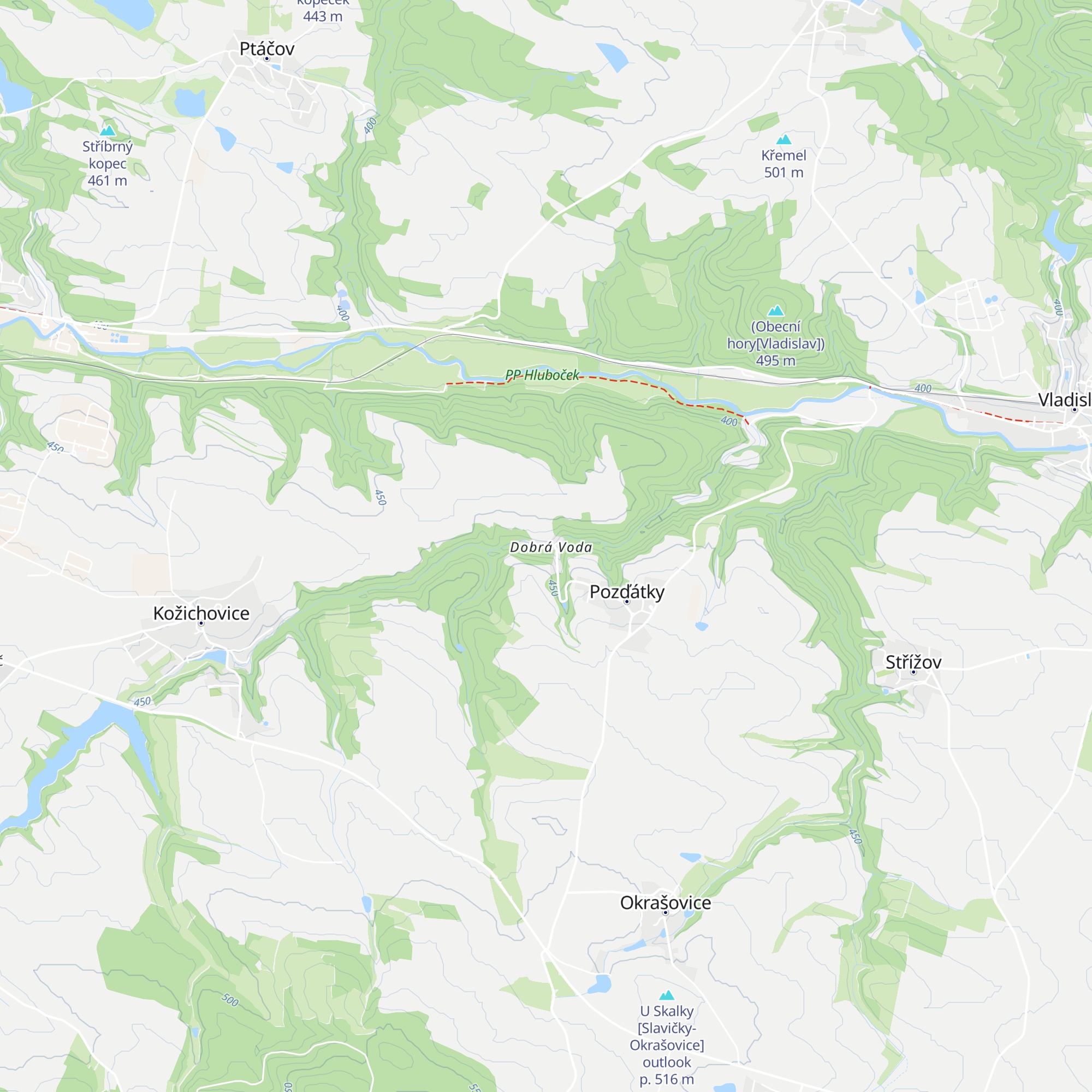 Skautská základna Dobrá voda map