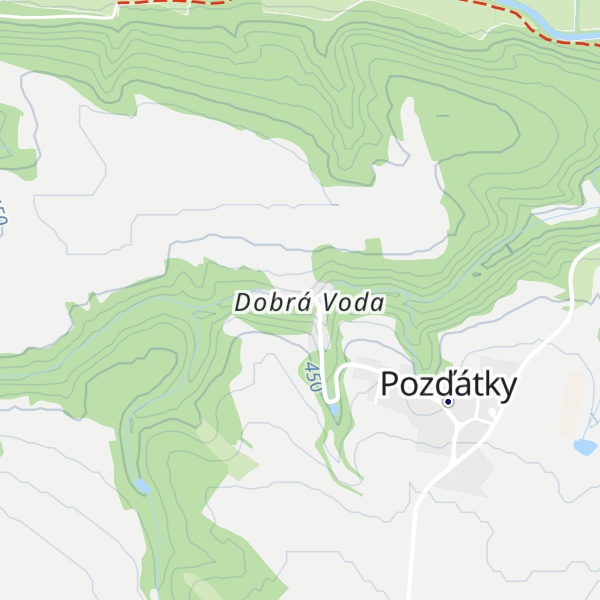Map of Skautská základna Dobrá voda