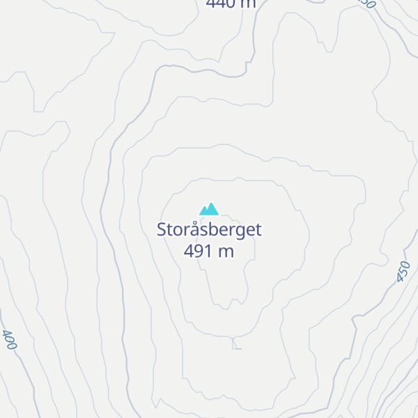 Map of Storåsberget