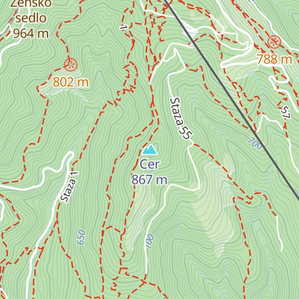 Map of Cer